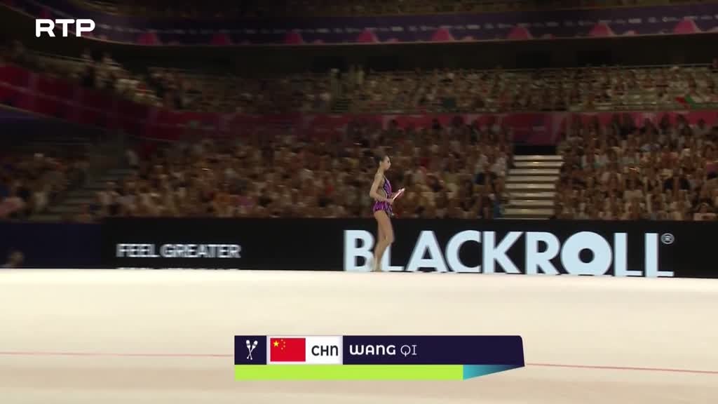 Imagem de Ginástica Rítmica: Campeonatos do Mund - Concurso completo individual