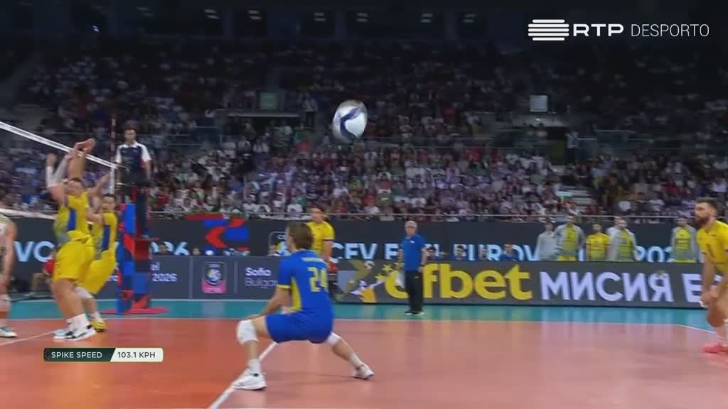 Imagem de Voleibol Masculino: Campeonato da Europa - Bulgária x Ucrânia