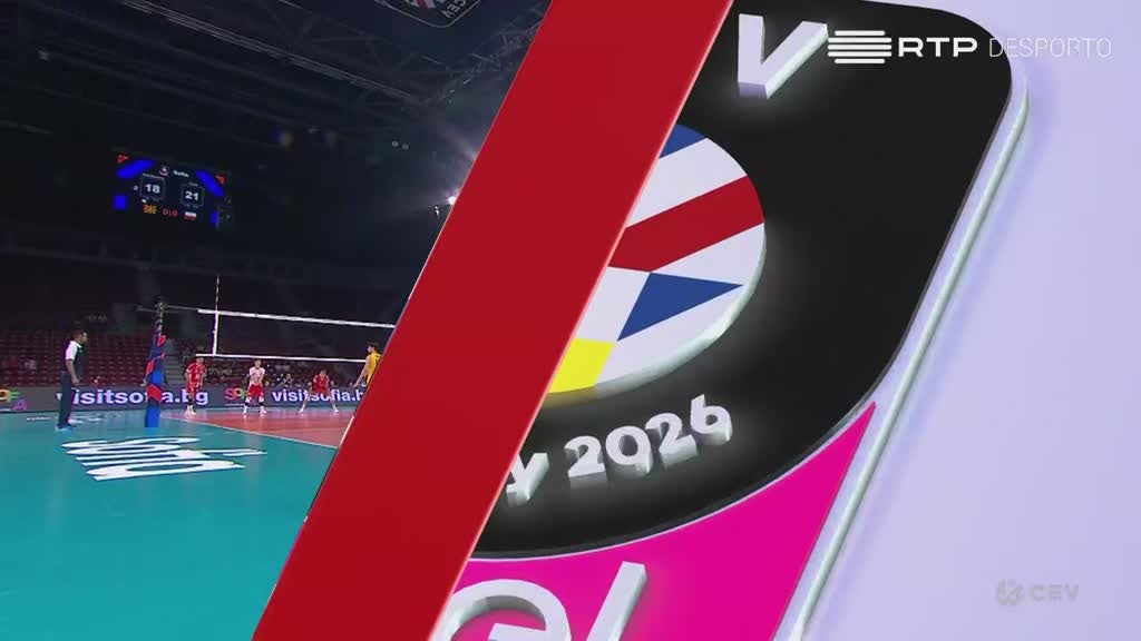 Imagem de Voleibol Masculino: Campeonato da Europa - Macedónia do Norte x Polónia