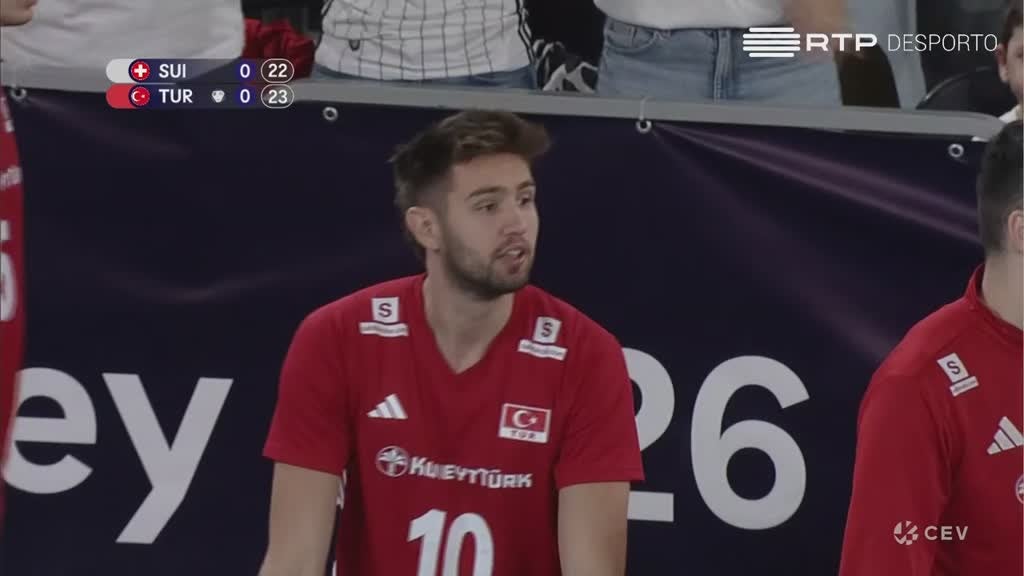 Imagem de Voleibol Masculino: Campeonato da Europa - Suíça x Turquia