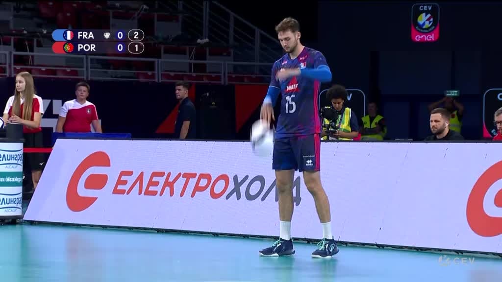 Imagem de Voleibol Masculino: Campeonato da Europa - França x Portugal - Oitavos de Final