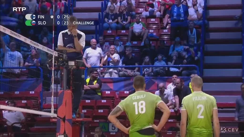 Imagem de Voleibol Masculino: Campeonato da Europa - Eslovénia x Finlândia