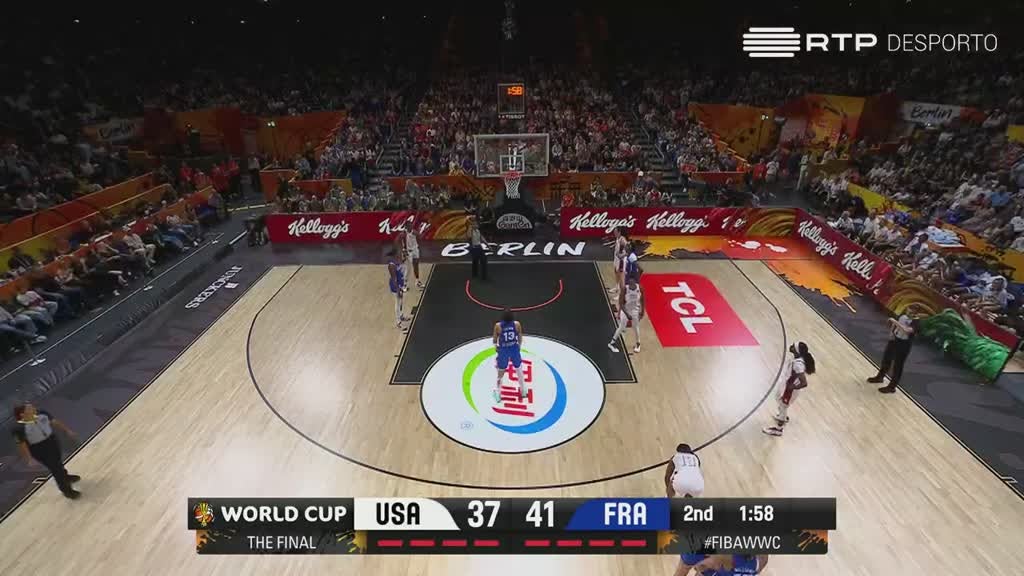 Imagem de Basquetebol Feminino: FIBA Campeonato do - Final - Estados Unidos x França