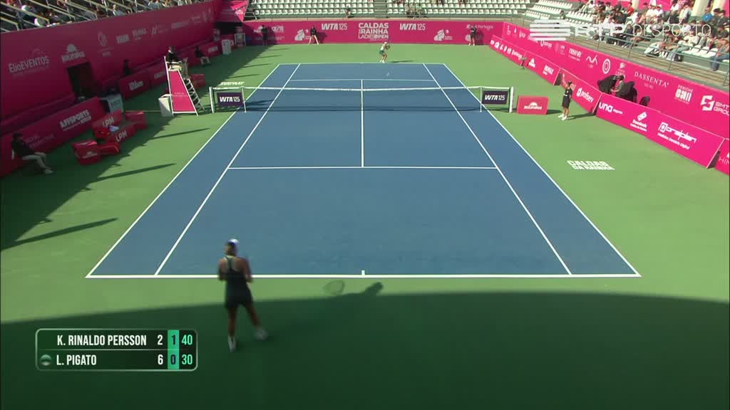 Imagem de Ténis: Caldas da Rainha Ladies Open - Kajsa Rinaldo Persson x Lisa Pigato