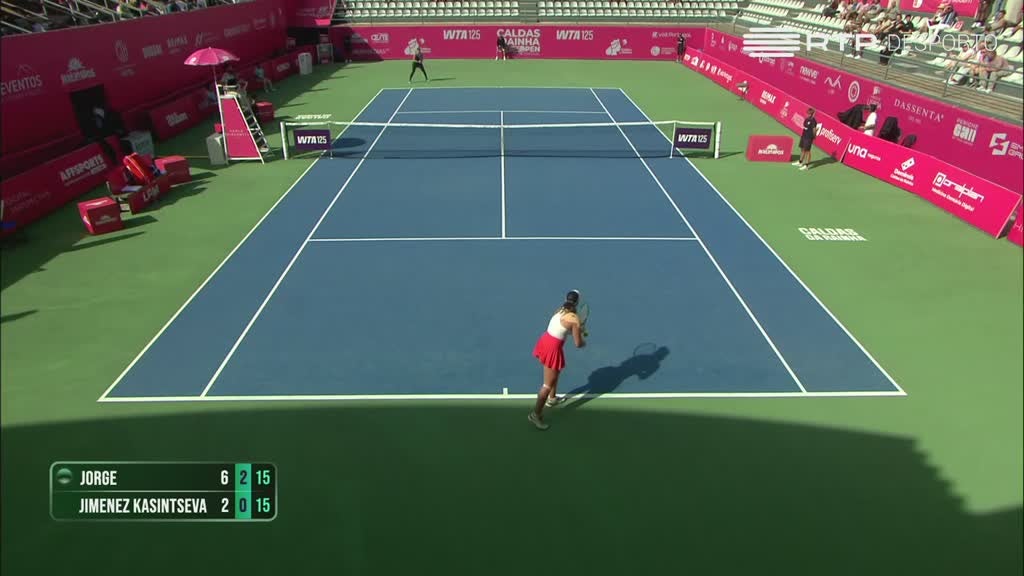 Imagem de Ténis: Caldas da Rainha Ladies Open - Francisca Jorge x Vitória Jimenez Kasintseva