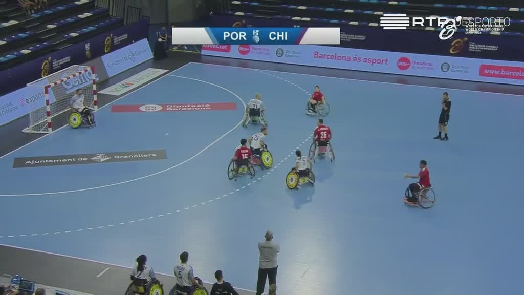 Imagem de IHF Campeonato do Mundo em Cadeira de Ro - Portugal x Chile