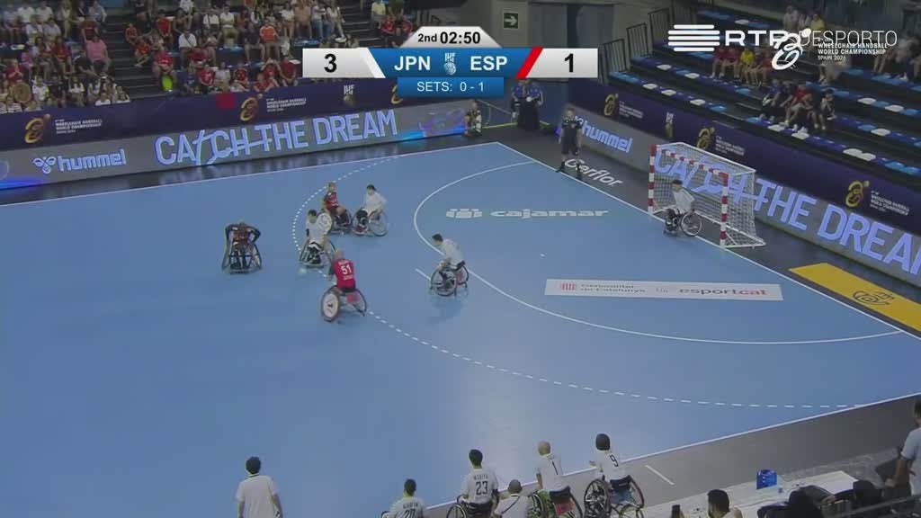 Imagem de IHF Campeonato do Mundo em Cadeira de Ro - Japão x Espanha