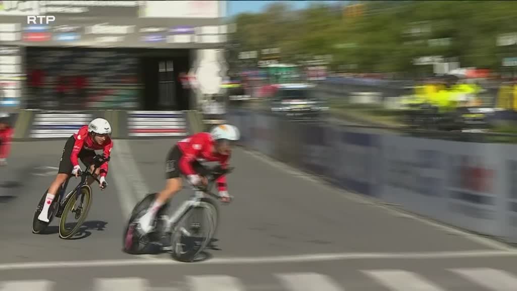 Imagem de Ciclismo: Campeonatos do Mundo de Estrad - Contrarrelógio Misto por Estafetas