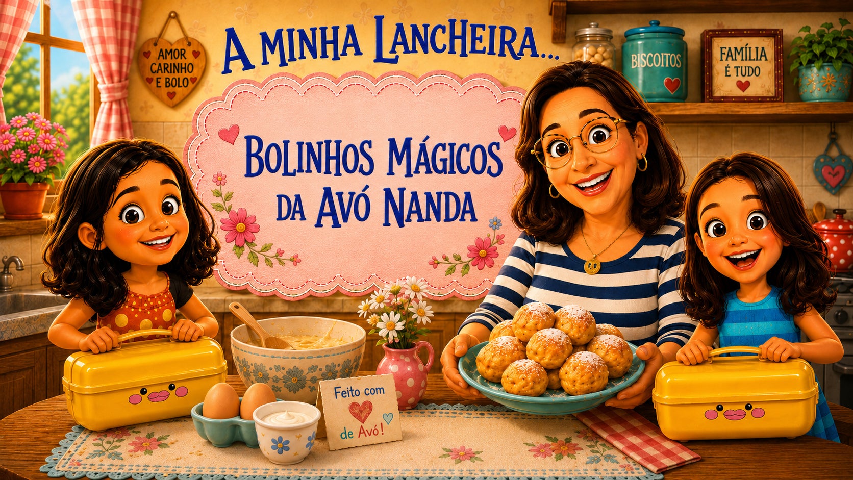 Imagem de A Minha Lancheira - A Minha Lancheira Bolinhos mágicos da Avó Nanda