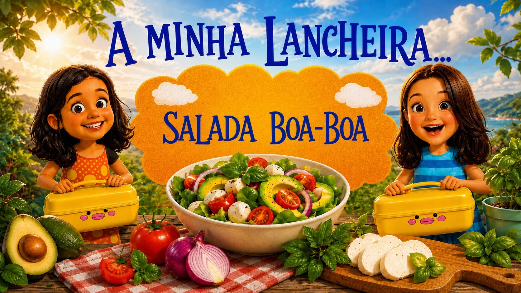 Imagem de A Minha Lancheira - A Minha Lancheira Salada Boa-Boa