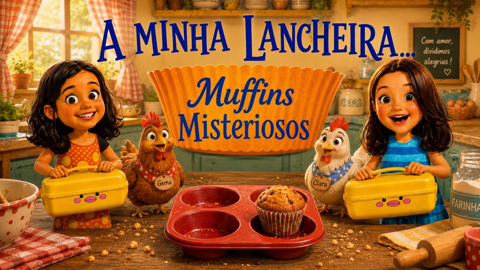 Imagem de A Minha Lancheira - A Minha Lancheira Muffins Misteriosos