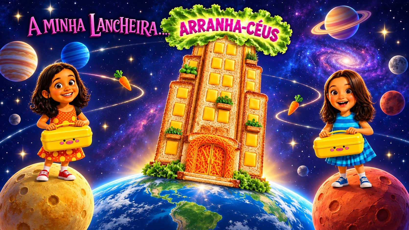 Imagem de A Minha Lancheira - A Minha Lancheira Arranha-Céus