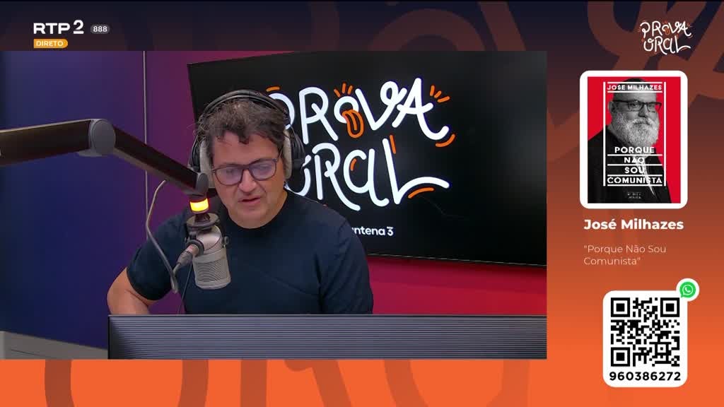 Imagem de Prova Oral - José Milhazes