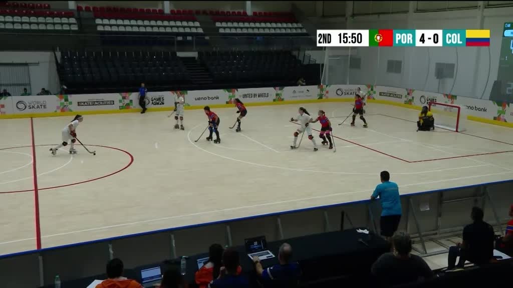 Imagem de Hóquei em Patins Feminino: Campeonato d - Portugal x Colômbia