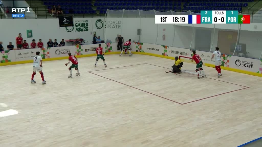Imagem de Hóquei em Patins: Campeonato do Mundo d - França x Portugal