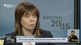 Frente a Frente: Jernimo de Sousa/Catarina Martins