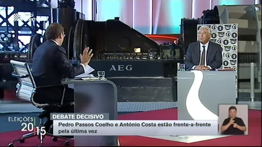 Imagem do Programa / Episiódio - Frente a Frente: Pedro Passos Coelho /An
