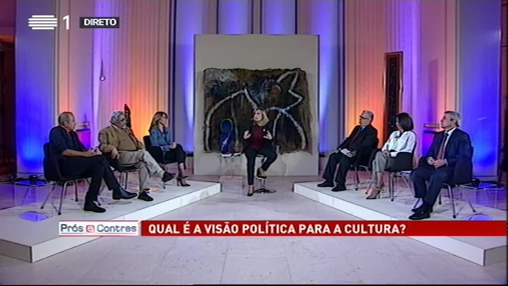 Imagem do Programa / Episiódio - Prós e Contras - O Estado da Cultura
