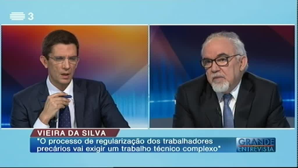 Imagem do Programa / Episiódio - Grande Entrevista - Vieira da Silva