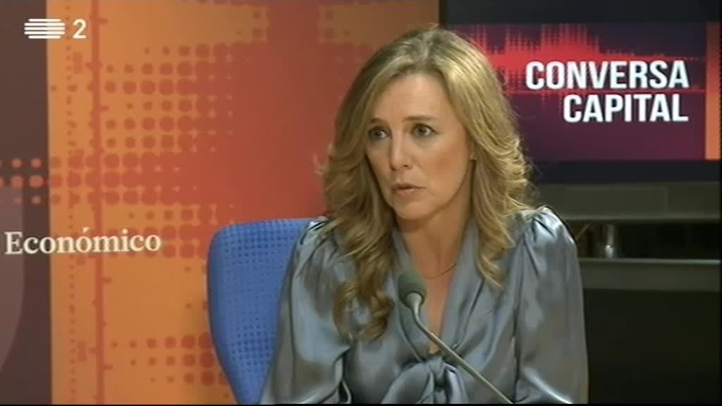 Imagem do Programa / Episiódio - Conversa Capital - Maria João Carioca, Presidente da Bolsa Portuguesa