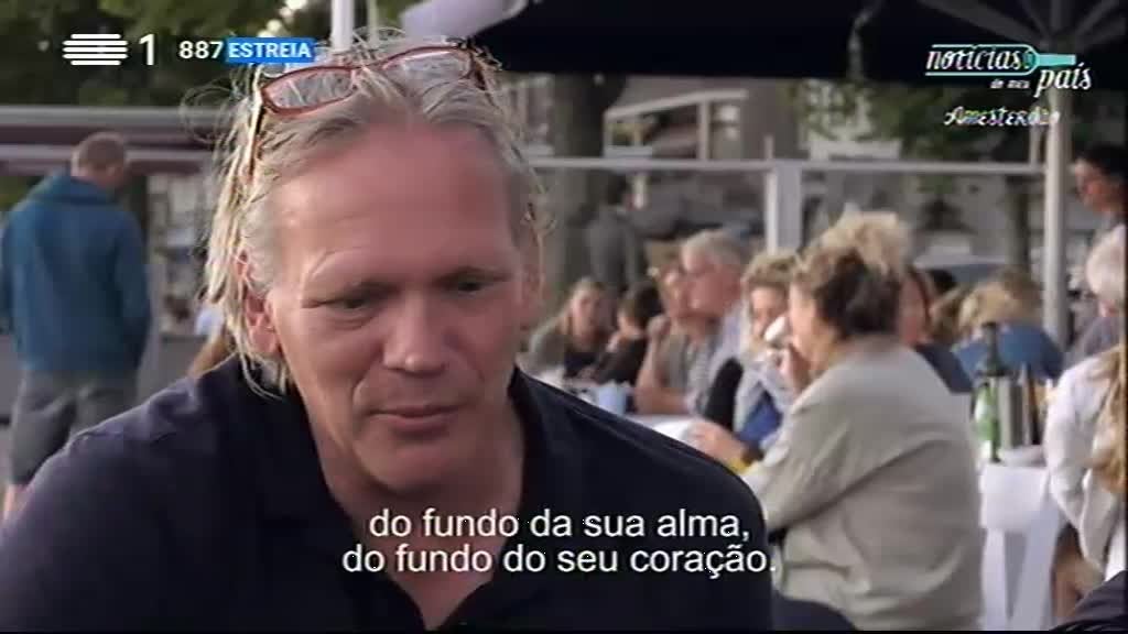 Imagem do Programa / Episiódio - Notícias do Meu País - O Motard de Hamburgo e a Fadista de Amesterdão