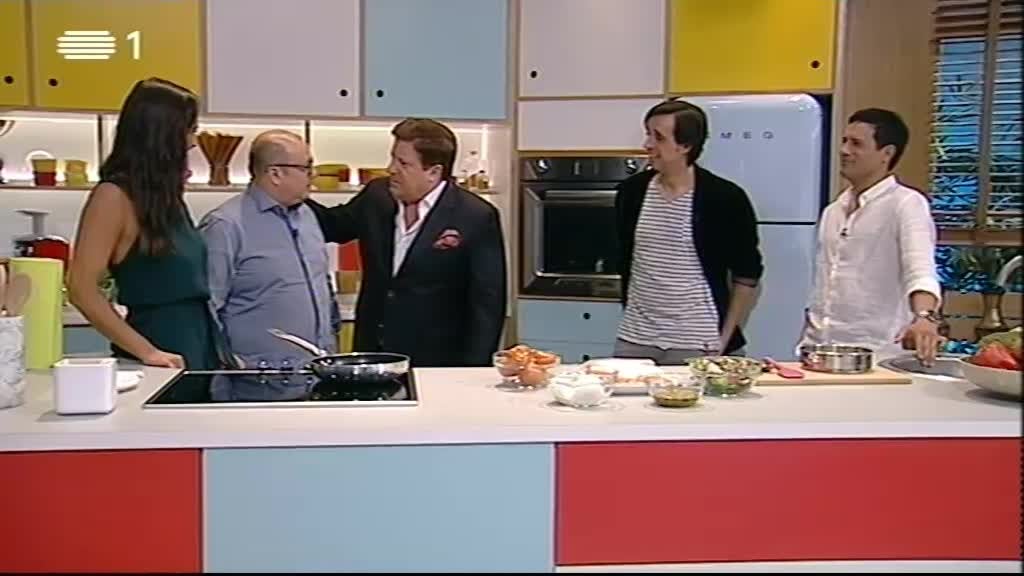 Imagem do Programa / Episiódio - Cá Por Casa com Herman José - Dulce Pontes, João Didelet, Martinho Silva, Pedro Pernas e Rita Pereira