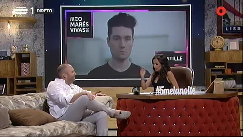 Imagem do Programa / Episiódio - 5 Para a Meia-Noite - Eduardo Madeira, Benedita Pereira, Marco Horário e Luiz Caracol