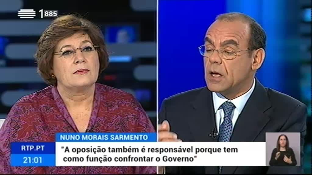 Imagem do Programa / Episiódio - Confronto - Nuno Morais Sarmento e Ana G
