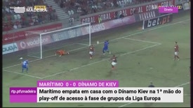 Futebol na RTP-Madeira - Rescaldo do Jogo: CSM X Dinamo de Kiev