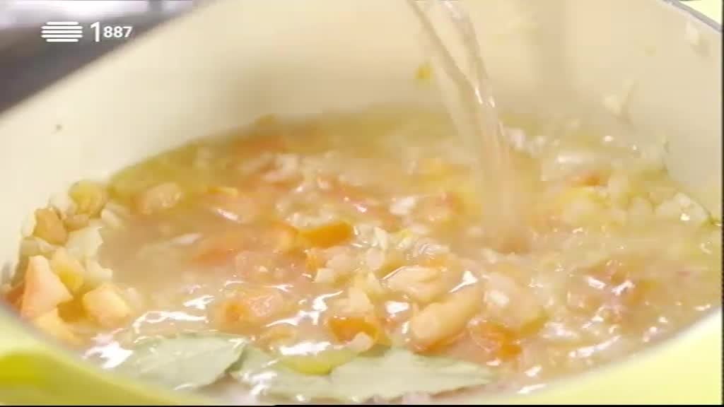 Imagem do Programa / Episiódio - Nutriciência: Jogar, Cozinhar, Aprender - Arroz de Tamboril Com Gambas