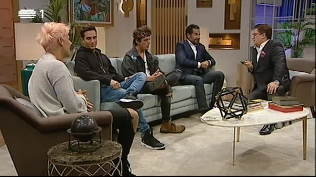 Imagem do Programa / Episiódio - Cá Por Casa com Herman José - Luís Pedro Nunes, Benedita Pereira, José Castelo Branco e DAMA