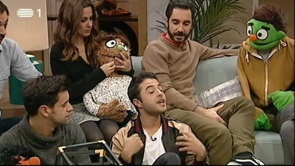 Imagem do Programa / Episiódio - Cá Por Casa com Herman José - Elenco Avenida Q