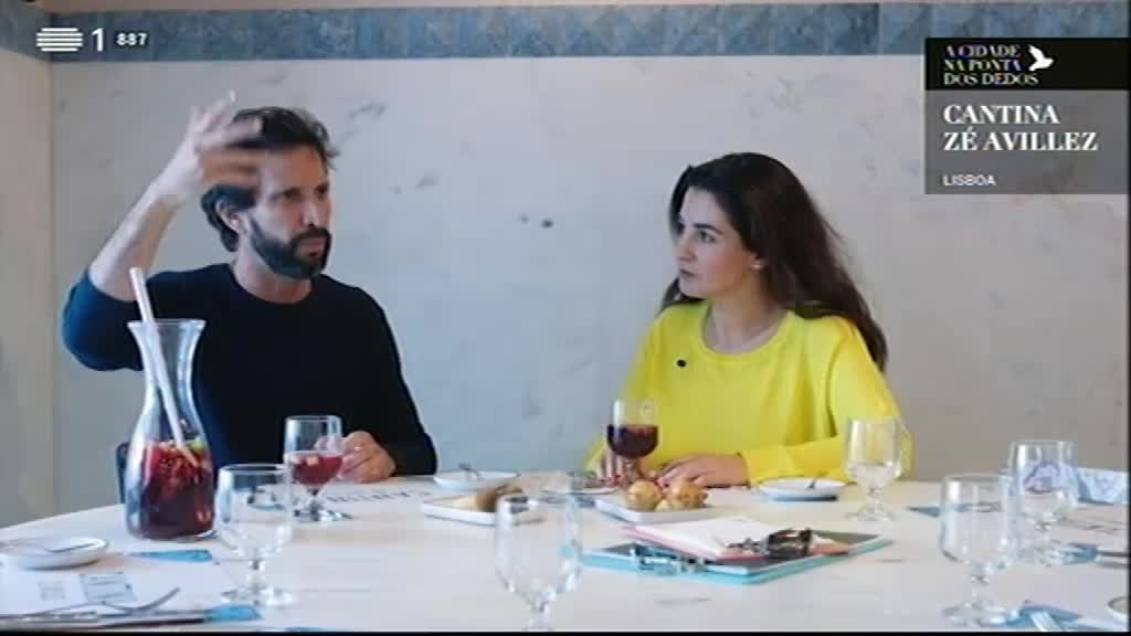 Imagem do Programa / Episiódio - A Cidade na Ponta dos Dedos - Cantina Zé Avillez