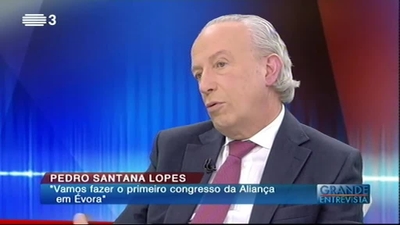 Grande Entrevista - Pedro Santana Lopes
