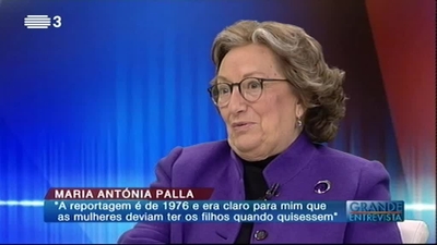 Grande Entrevista - Maria Antónia Palla