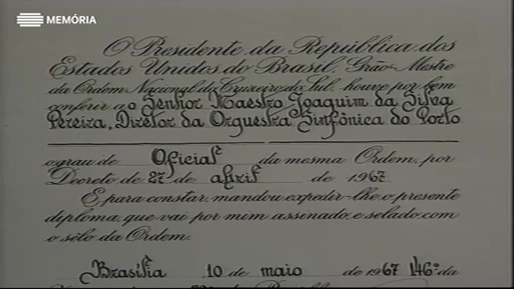 Imagem do Programa / Episiódio - O que é feito de si? - Maestro Silva Pereira