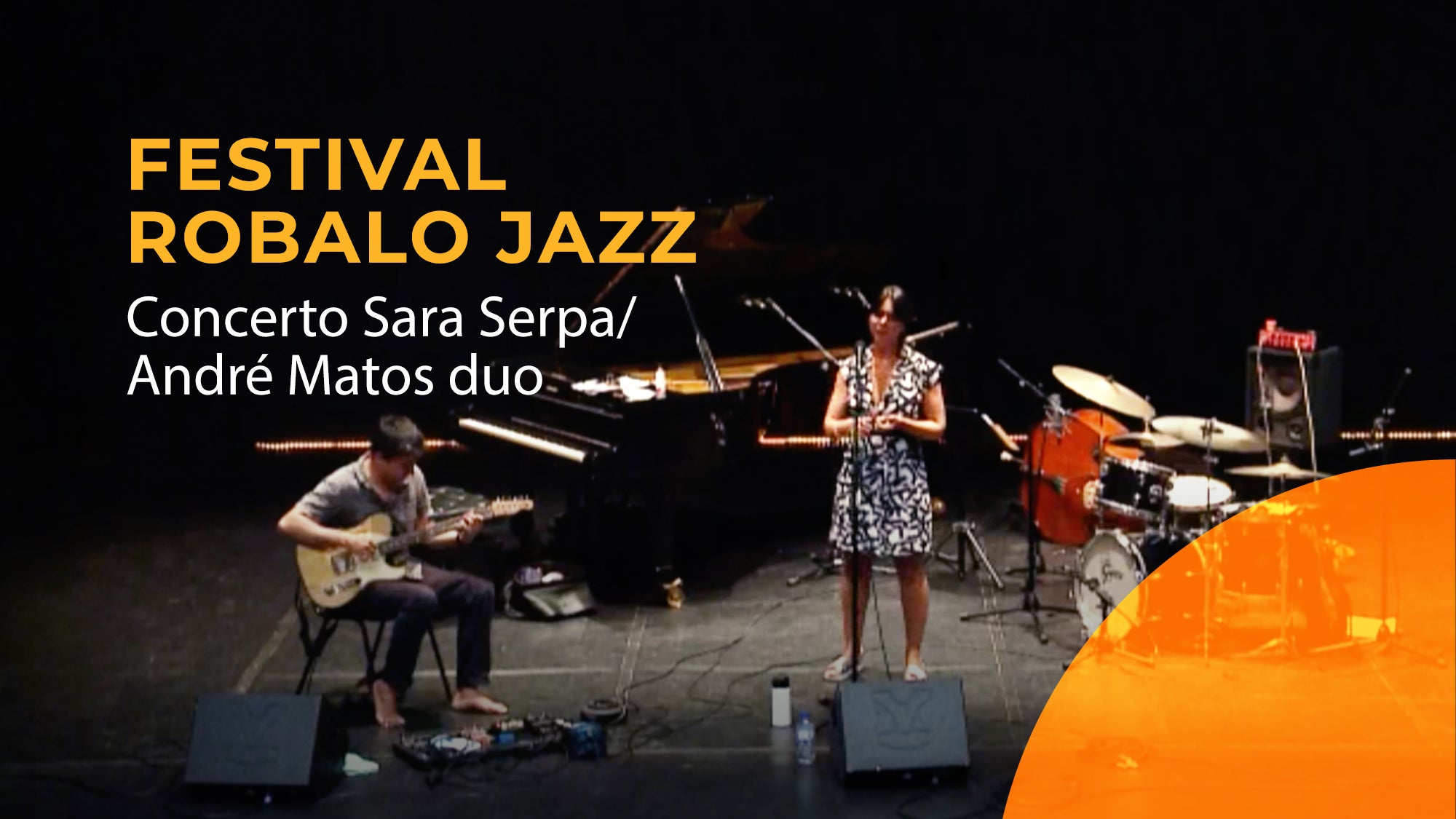 Imagem de Concertos Antena 2 - Festival Robalo Jazz | Concerto Sara Serpa/André Matos duo | 13 Julho 2020