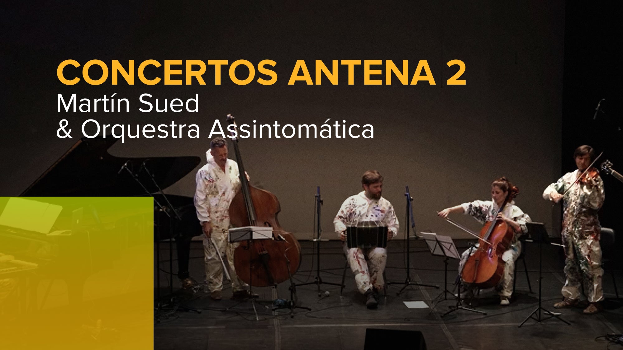 Imagem de Concertos Antena 2 - Martín Sued & Orquestra Assintomática | 6 Julho 2022