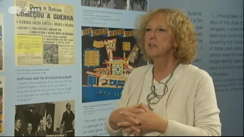 Imagem do Programa / Episiódio - Visita Guiada - Vilar Formoso Fronteira da Paz - Memorial aos Refugiados e ao Cônsul Aristides de Sousa Mendes