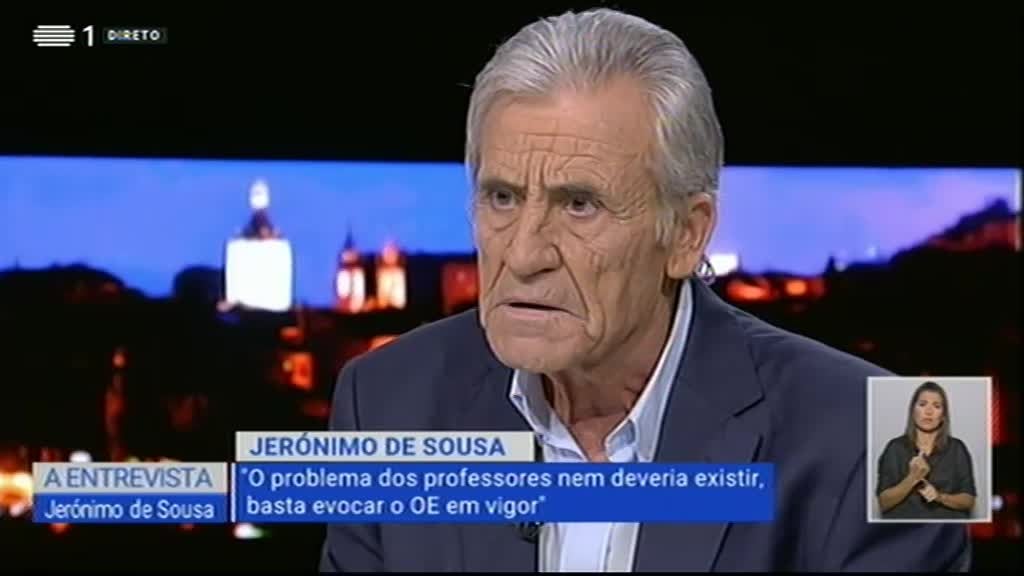 Imagem de A Entrevista - Jerónimo de Sousa