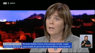 A Entrevista - Catarina Martins
