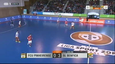 Futsal: Liga SportZone 2018/2019 - Pinheirense x Benfica
