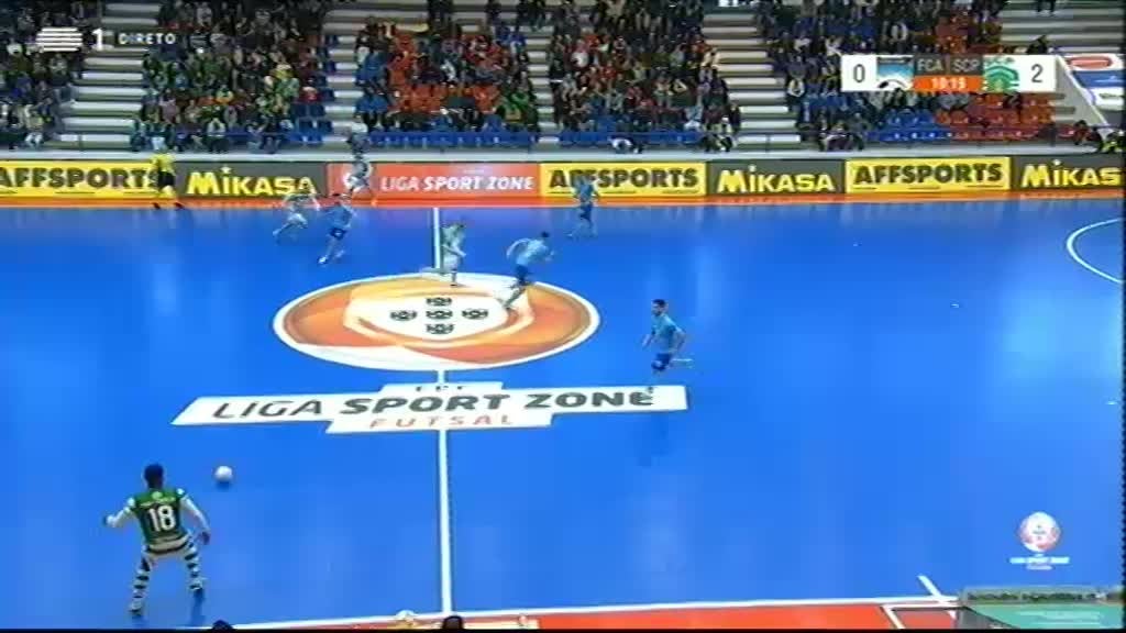 Imagem de Futsal: Liga SportZone 2018/2019 - Azeméis x Sporting
