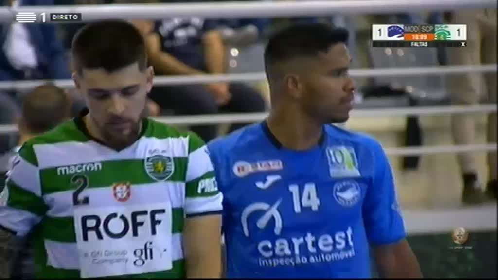 Imagem de Futsal: Liga SportZone 2018/2019 - Ad Modicus/Sandim x Sporting