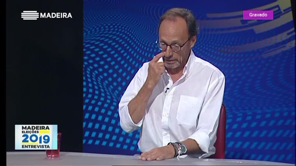 Imagem de Regionais Madeira 2019 - Entrevista - Miguel Tristão - CHEGA