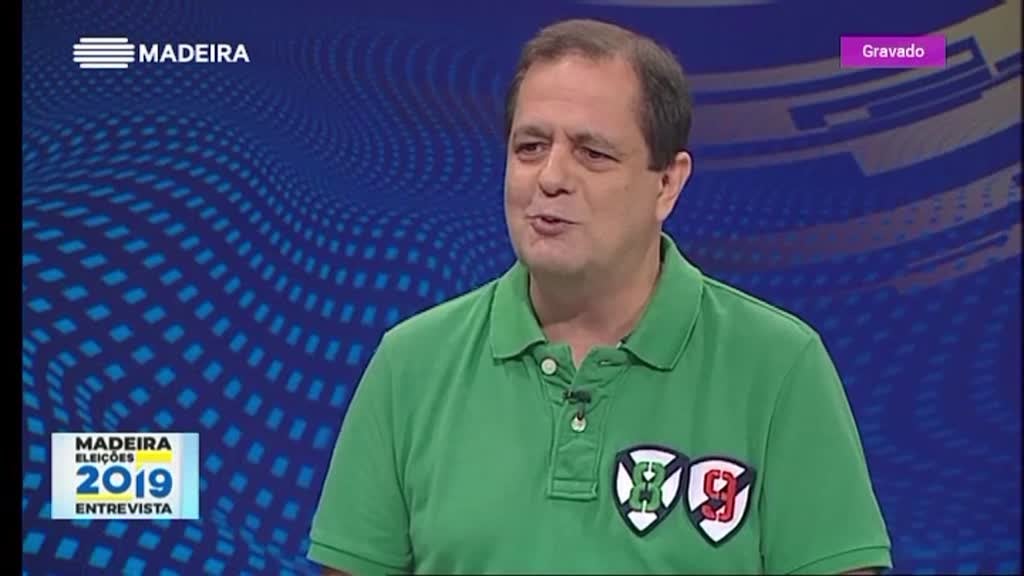 Imagem de Regionais Madeira 2019 - Entrevista - João Henrique - PAN