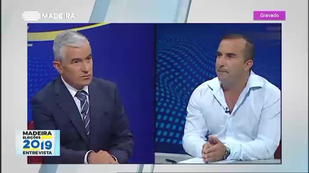 Imagem de Regionais Madeira 2019 - Entrevista - Filipe Rebelo - PDR
