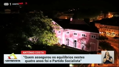 Debates Legislativas 2019 - A Entrevista: António Costa