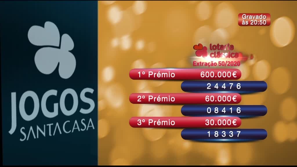 Imagem de Hora da Sorte - Lotaria Nacional 2020