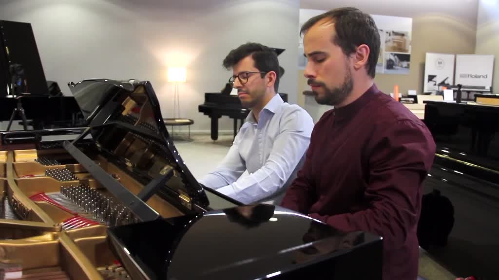 Imagem de Concerto para piano a 4 mãos - António Silva e Tiago Nunes, piano a 4 mãos